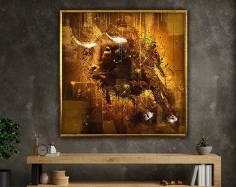 bull poster longhorn bull poster cow poster bull canvas print bull on canvas bull wall art bull print,wall art canvas design, framed canvas