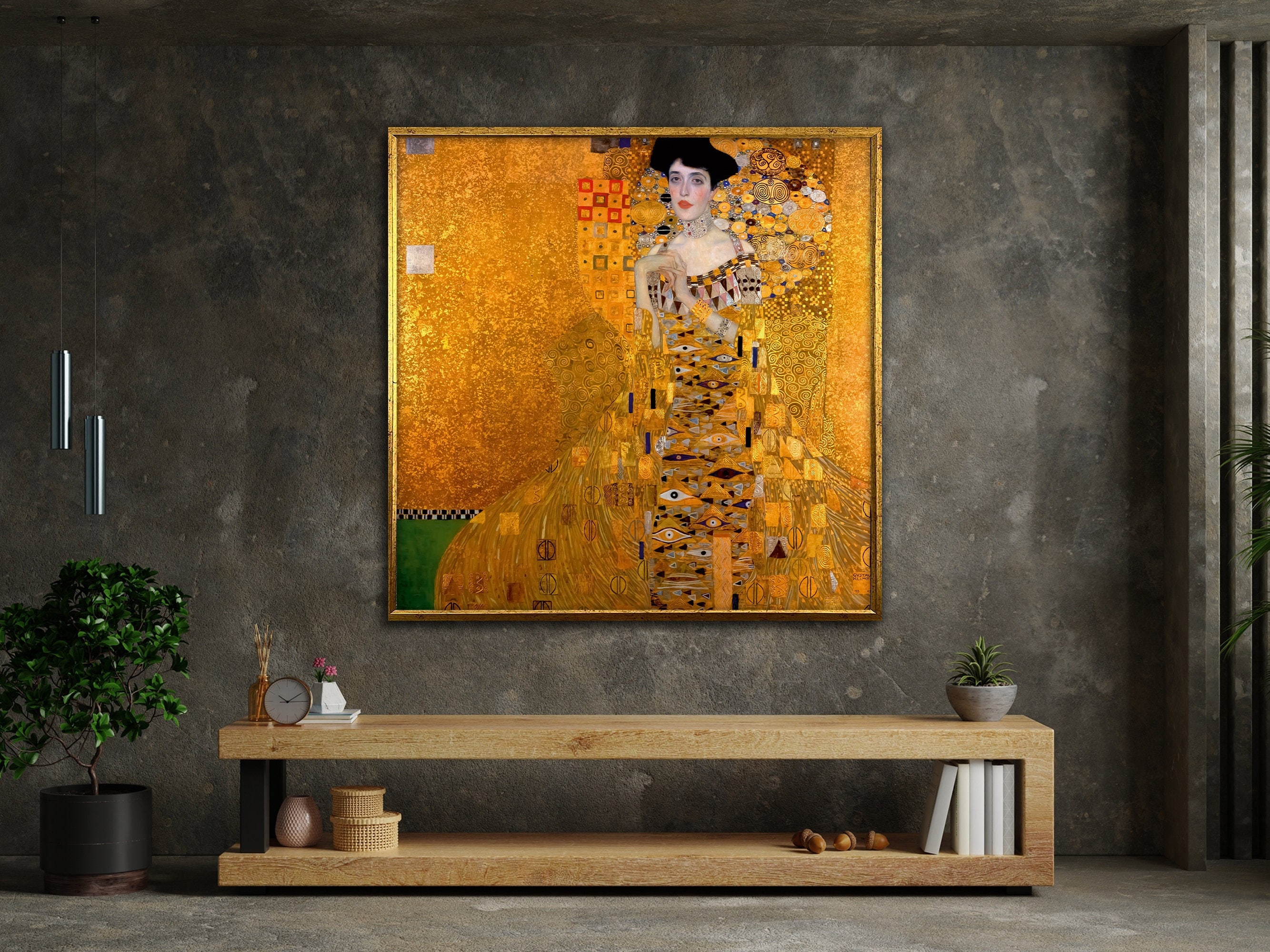 Portrait of Adele Bloch Bauer by Gustav Klimt Art - Etsy