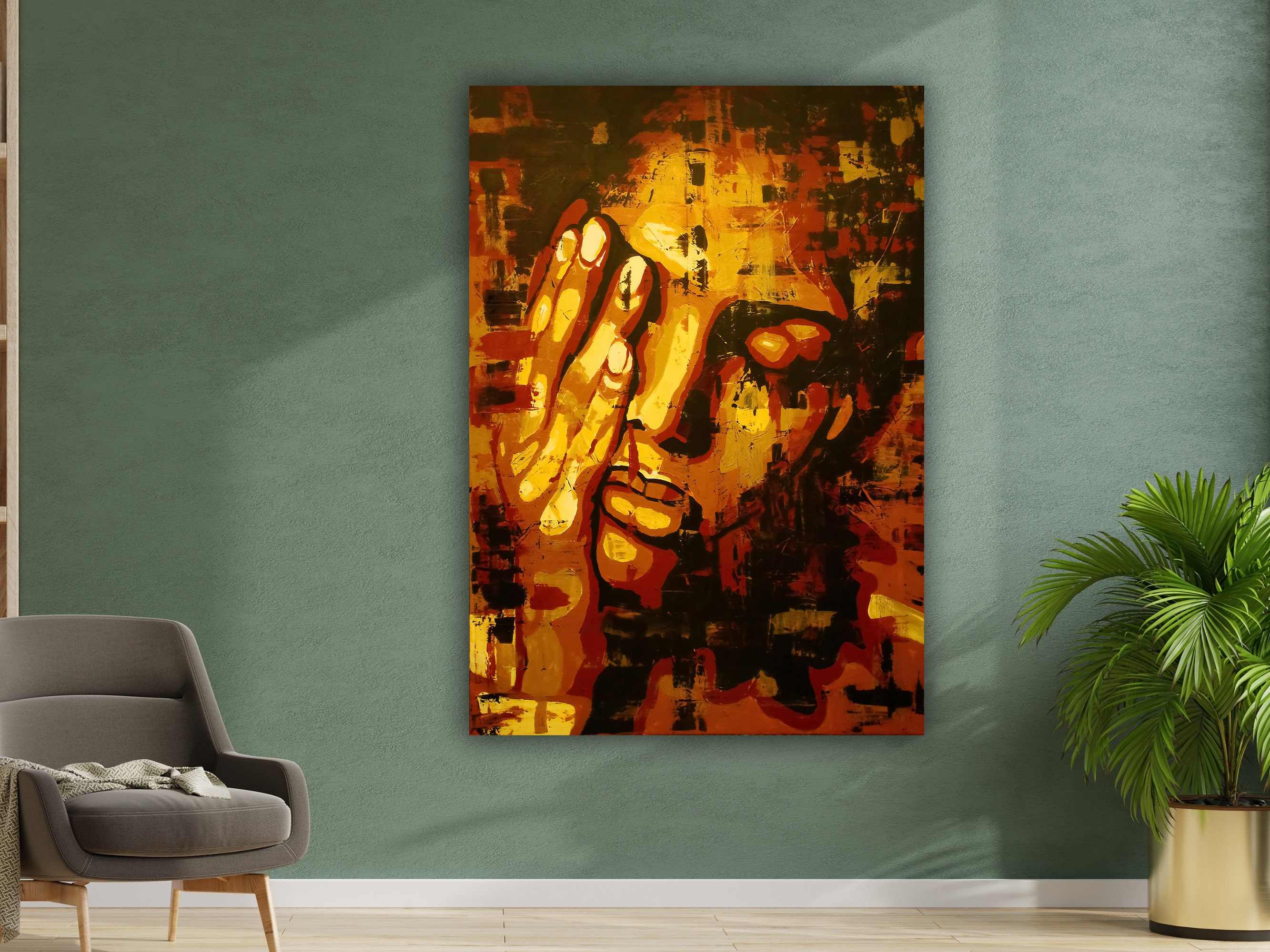 Powerful Woman Art Decor - m3ahpee