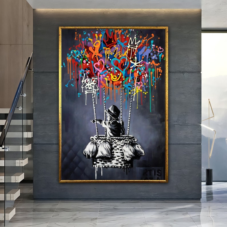 Abstract Couple Painting - Front view
