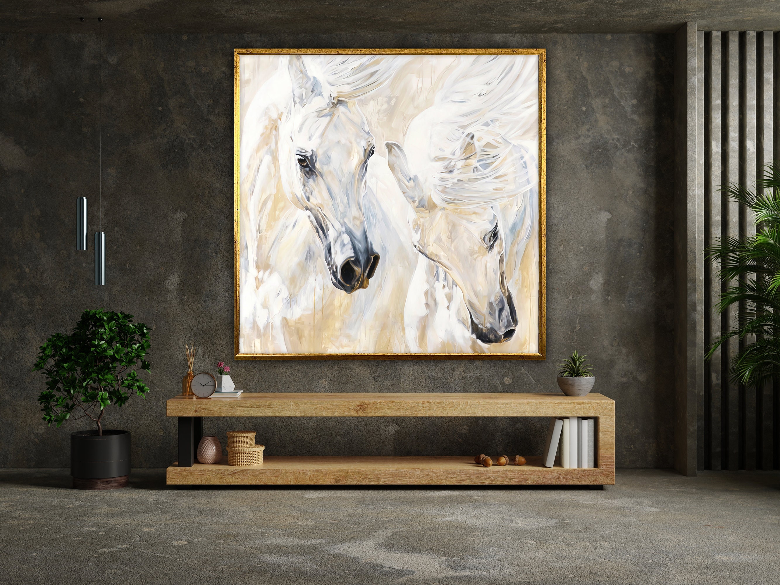 horse wall art, horse canvas art, animal wall art, canvas wall art, horse poster, wall art canvas design, framed canvas ready to hang