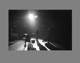 Jazz Combo 1960s Performance Atmosphere Vibe Candid Photo. Limited Edition Signed Photo Print