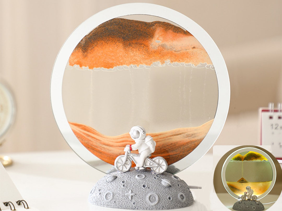 LED Sandscape Table Lamp, quicksand painting, home decoration
