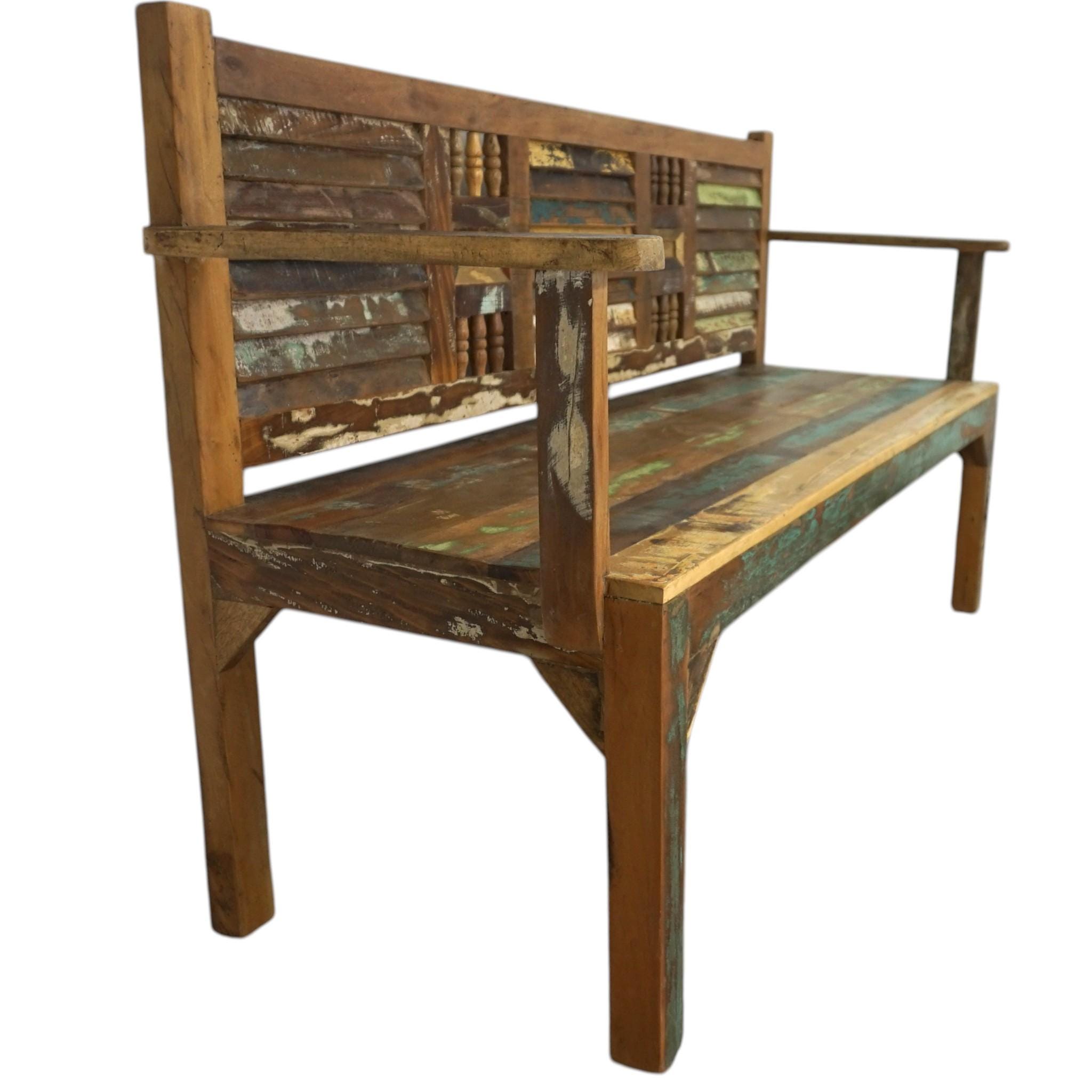 Rustic Bench Design Reclaimed Wood Bench – Rustic Handcrafted Artisanal Seating 60