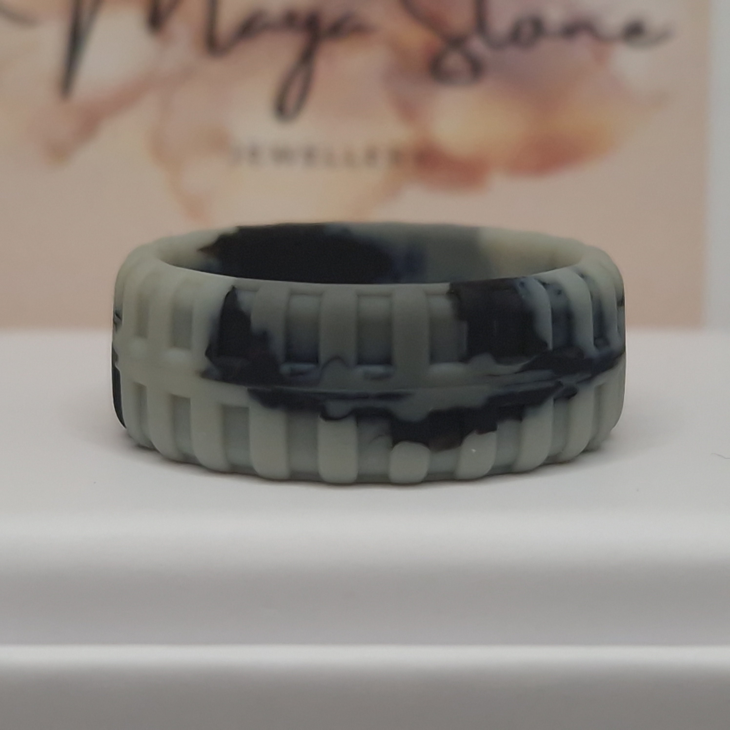 Camo Silicone Ring Etsy Canada