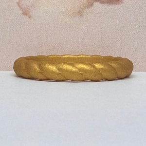 Gold Wave Silicone Ring A17-23