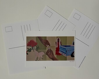 4pack Postcards: Art Hawaiian Legends
