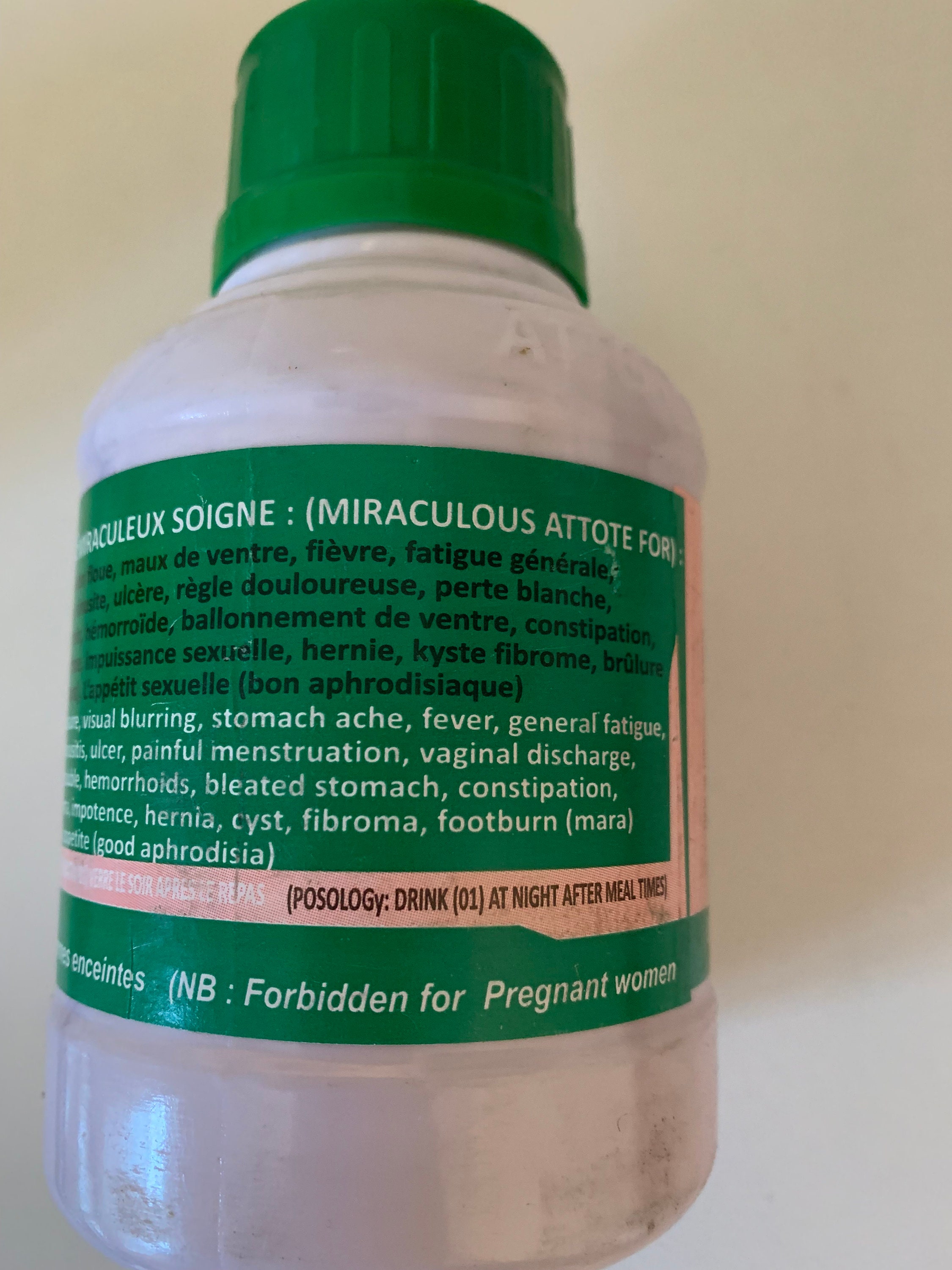 Attoté jus , 500ML, en direct de la côte d'ivoire, attote de KOROGHO, 100%  naturel