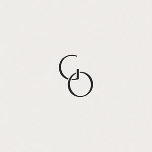 May include: Interlocking black circles, forming the letters 'C' and 'O'.