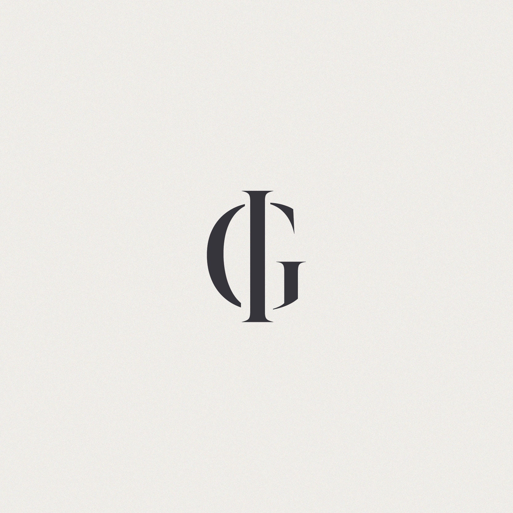 Wedding Monogram | Custom Initials, Digital Download (I & G) - Etsy