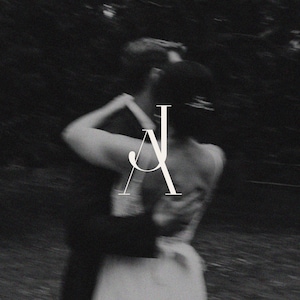 Wedding Monogram | Custom Initials, Digital Download (J & A)