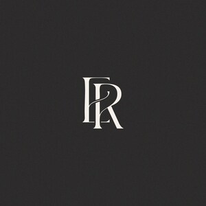 E&R Initials Wedding Monogram: Semi-custom Logo (digital Download PNG ...