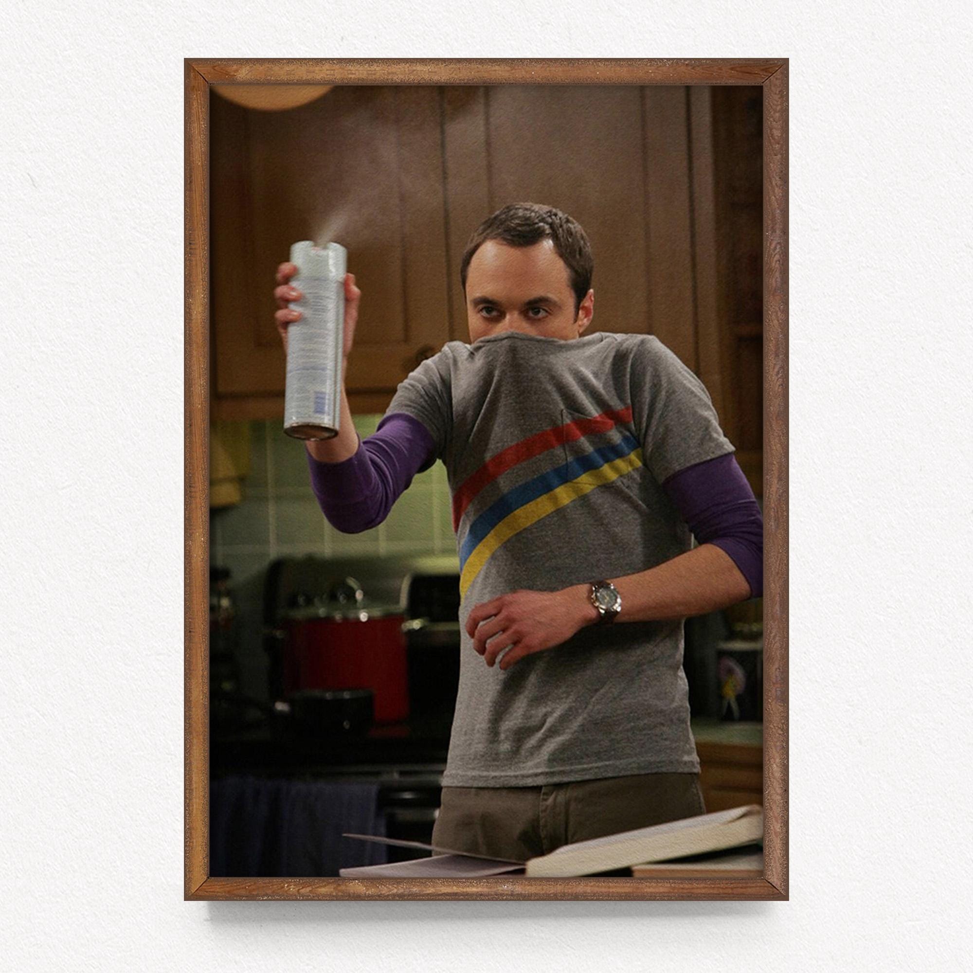 Big Bang Theory Sheldon Print Funny Bathroom Wall Art Digital Download ...