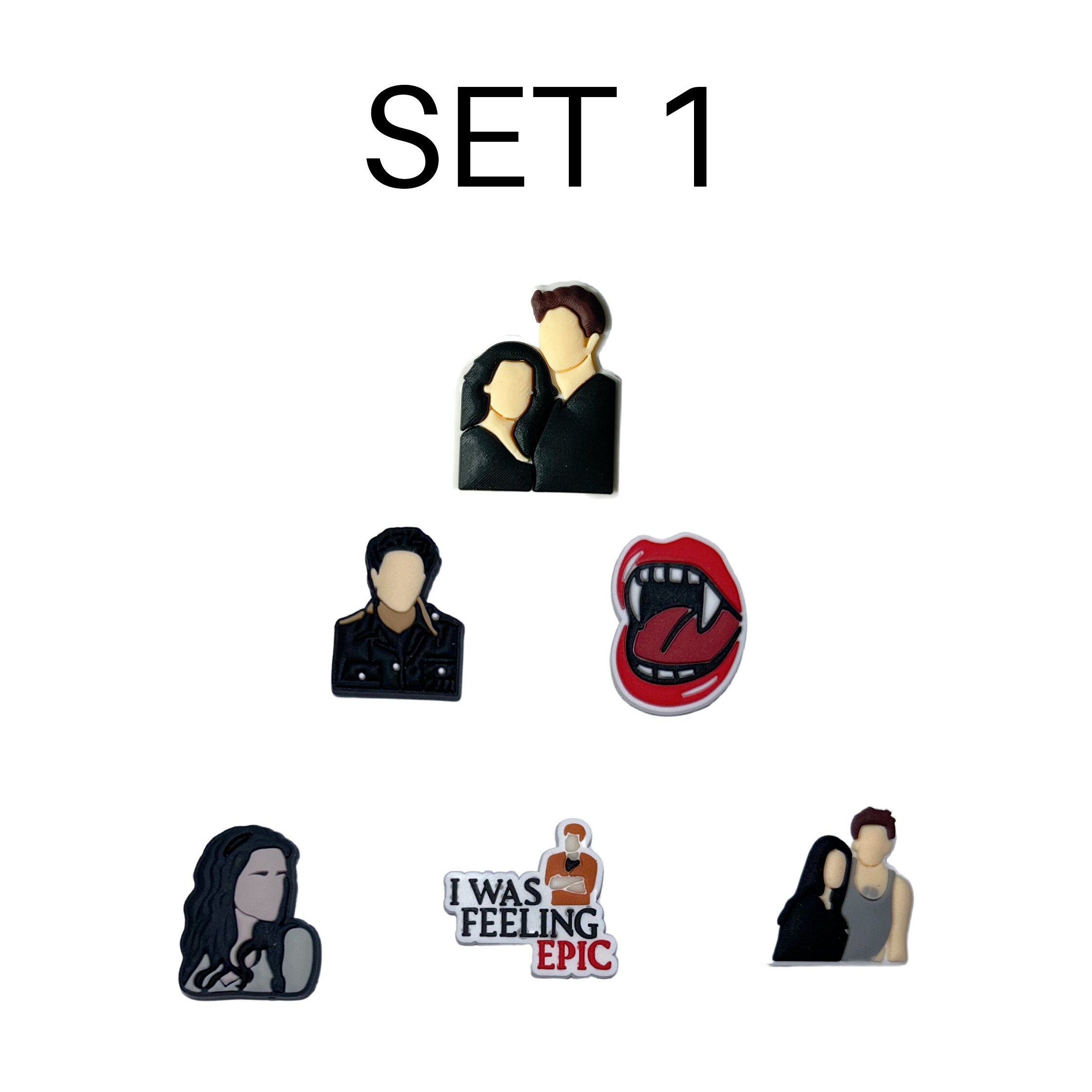 The Vampire Diaries Inspired Croc/ Shoe Charms Etsy