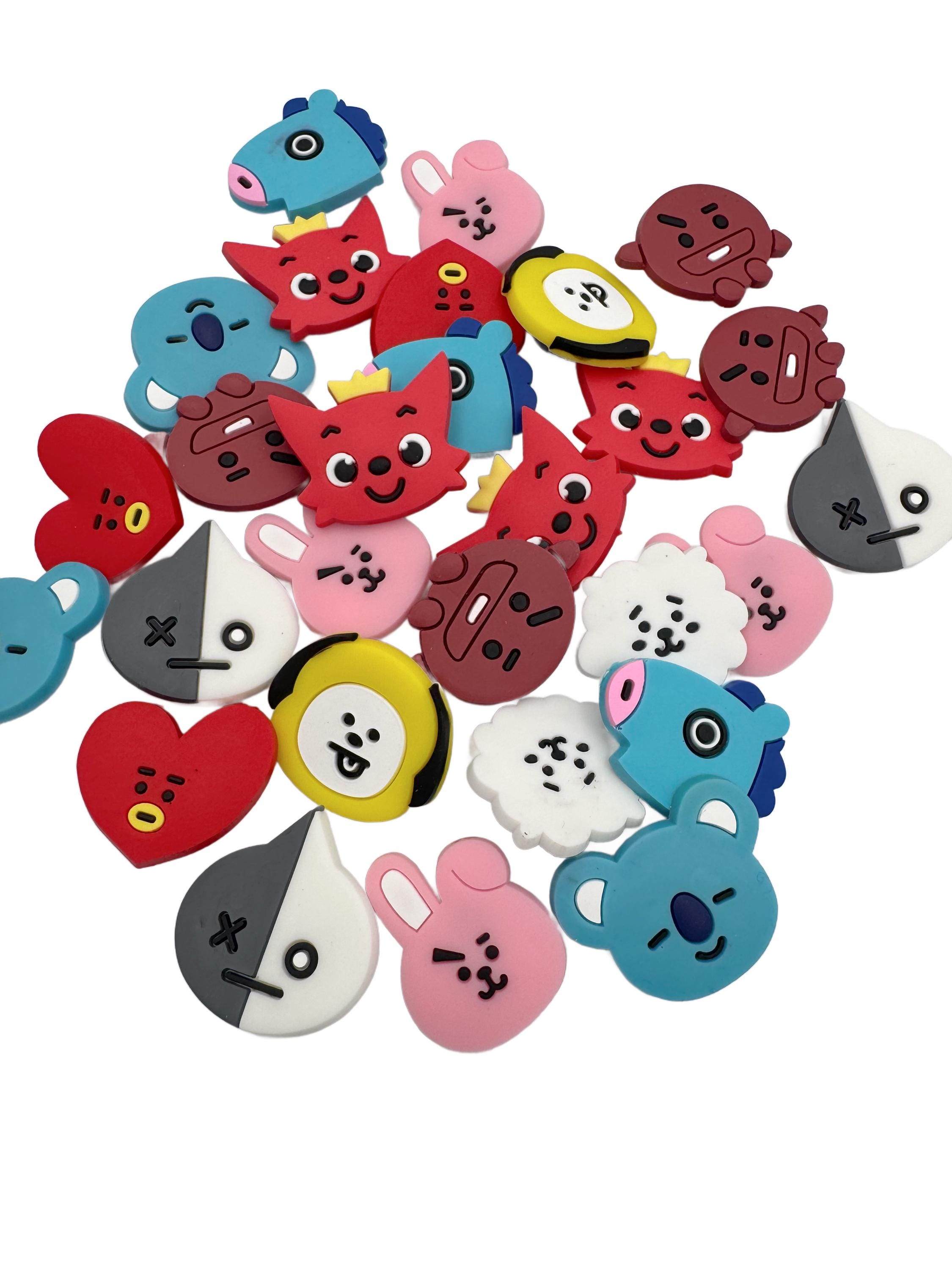 Crocs Shoes Bt21 Crocs Charms BTS Cartoon Inspired Croc/shoe