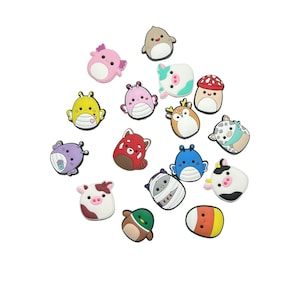 Squishmellow Inspired Croc/ Shoe Charms Singles
