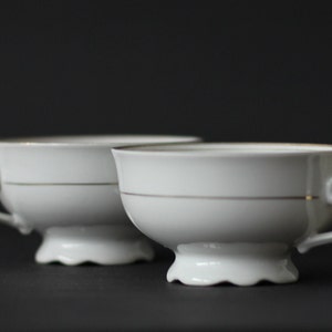 2 Vintage porcelain cups Bareuther Porcelain