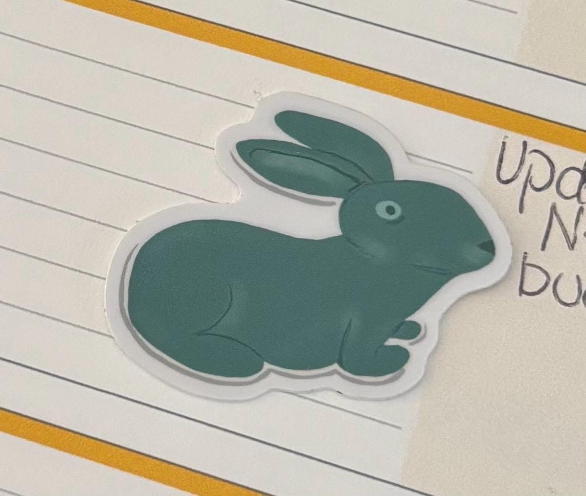 Bunny Money Stickers - Etsy Finland