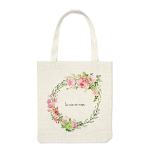 Le Vie En Rose Tote Bag