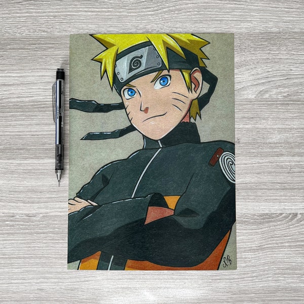 Illustration Naruto Uzumaki de Naruto Shippuden