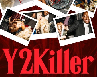 Y2K Murder Mystery Game (5-16 Players), Early 2000s Party Game for Adults