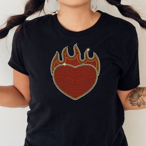 Rhinestone Heart Template Svg Rhinestone Shirt Template Cut File For Cricut Hotfix Rhinestone Template For Cricut Tshirt Rhinestone ss10 Svg
