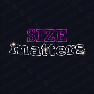 Rhinestone Template Size matters Svg File Rhinestone Template ss6 Cricut Design Hot Fix Rhinestone Cricut Svg Rhinestone Decal Svg Design