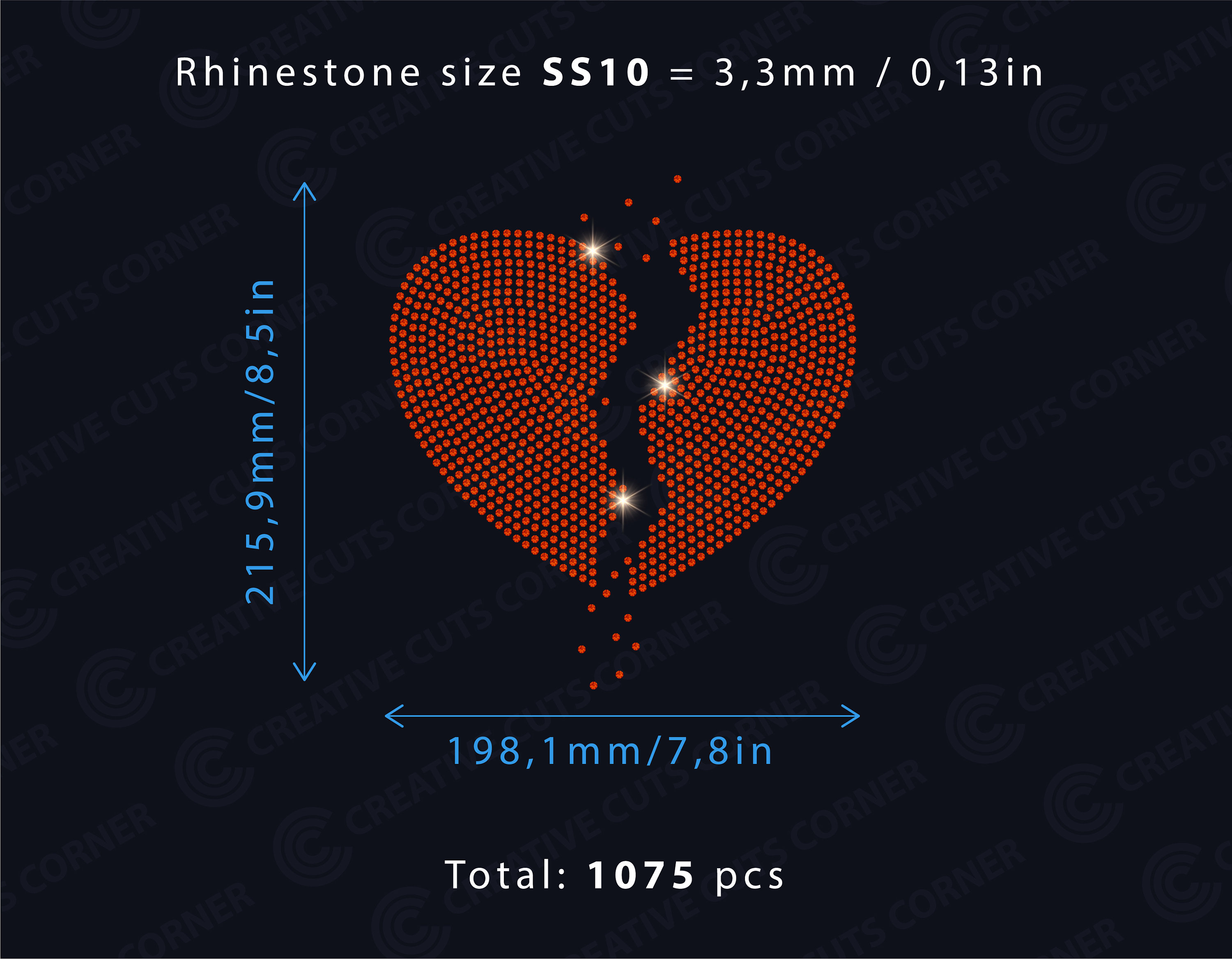 Heart Vector Rhinestone Rhinestone Heart Svg Rhinestone Template Svg File Hotfix Rhinestone ...