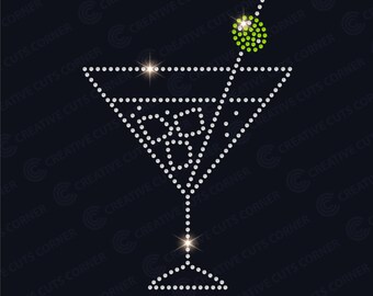 Modello di strass per Cricut File di taglio in formato SVG con design di strass File di modello di maglietta con strass per Cricut File di strass in formato SVG per Cricut