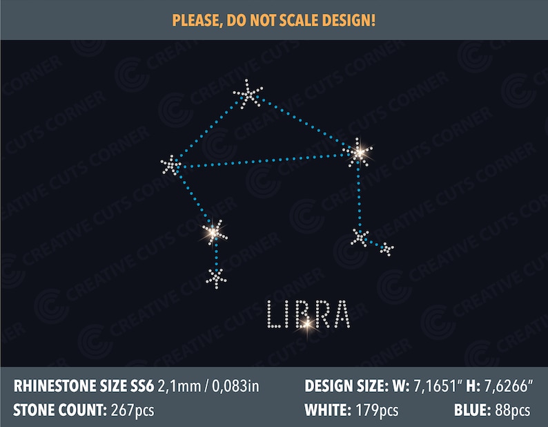 Libra Rhinestone Rhinestone Libra Svg Rhinestone Template Svg File Hotfix Rhinestone ...