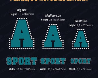 College Letters Rhinestone Template Svg File For Cricut Design Rhinestone Font ss10 Alphabet Sport College Rhinestone Cheer SVG