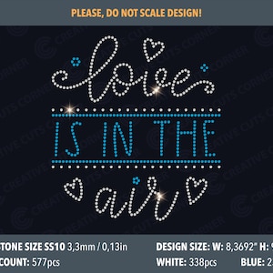 Plantilla de diamantes de imitación ss10 Diseño de amor Archivo de diamantes de imitación Svg para Cricut Diseño de diamantes de imitación Descarga instantánea Archivo de corte de apliques de diamantes de imitación Svg