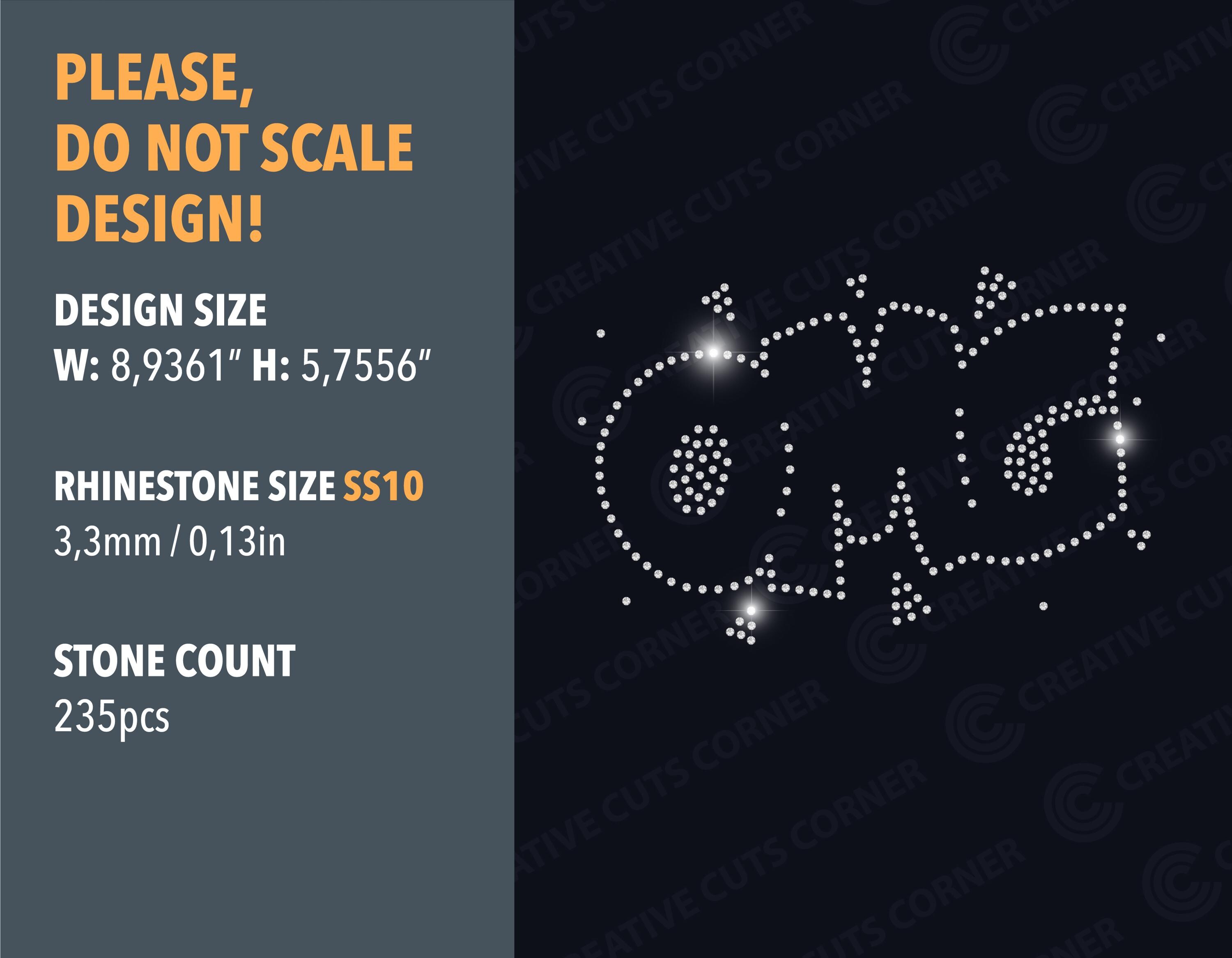 Communication Sign Rinstone OMG Rhinestone Template Ss10 Svg Digital File Rhinestone Funny Sign ...