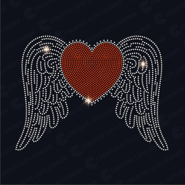 Rhinestone Template Heart Svg File For Cricut Design Rhinestone ss10 Cricut Svg Rhinestone Shirt For Women Rhinestone hotfix