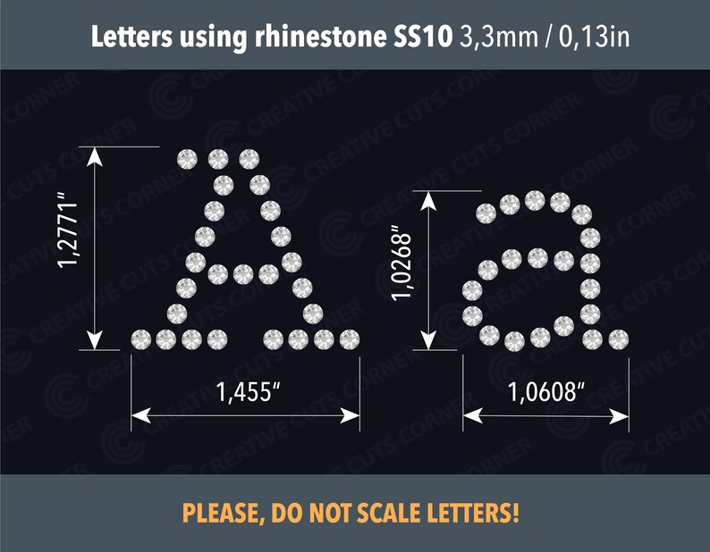 Rhinestone Font Svg Files for Cricut Hotfix Rhinestone Shirt Template ...