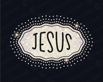 Jesus vinyl Rhinestone Template Svg File For Cricut Design Rhinestone Template ss10 Cricut Svg Rhinestone Shirt Rhinestone Transfer Svg
