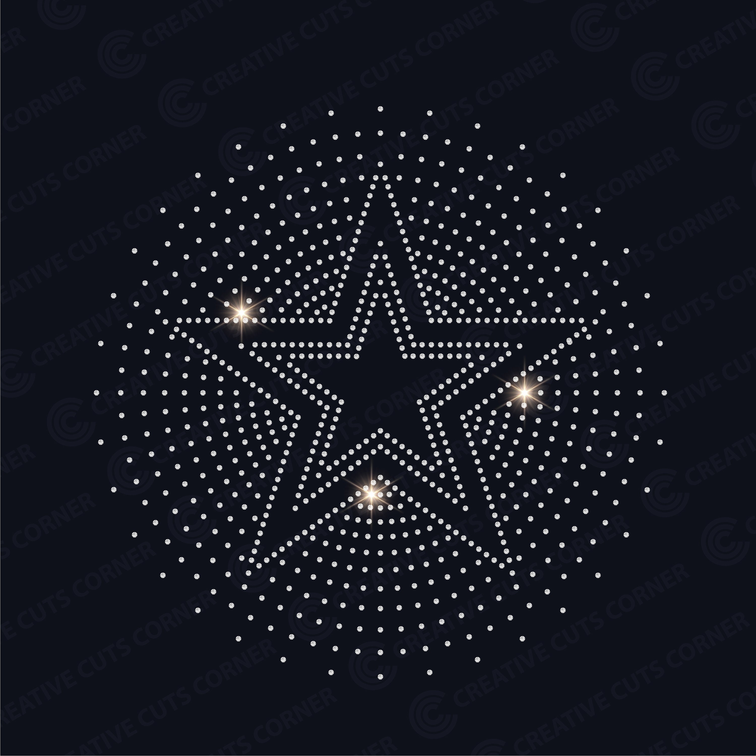 Star Stickers Rhinestone Applique 6cm, 5pcs/lot, Star Rhinestone  Decoration, DIY Garment Accessories Trim Jean Garment Patches 