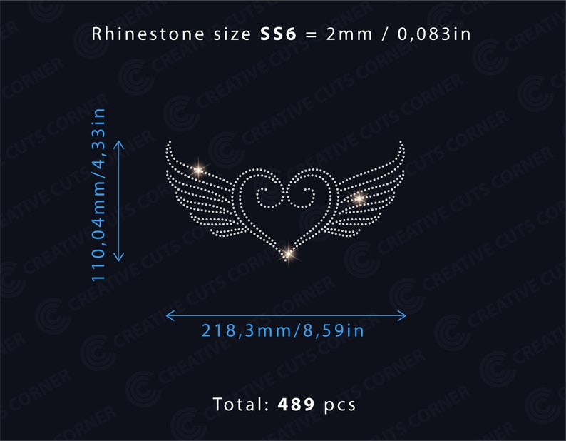 Heart Vector Rhinestone Rhinestone Heart Svg Rhinestone Template Svg File Hotfix Rhinestone ...