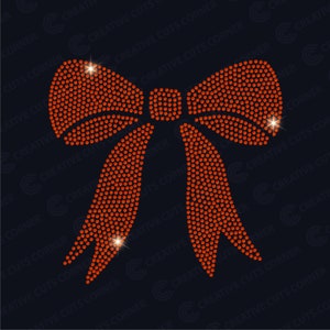 Bow Rhinestone Template Svg File For Cricut Rhinestone Template ss10 Svg Rhinestone File For Cricut Rhinestone Shirt Template Silhouette