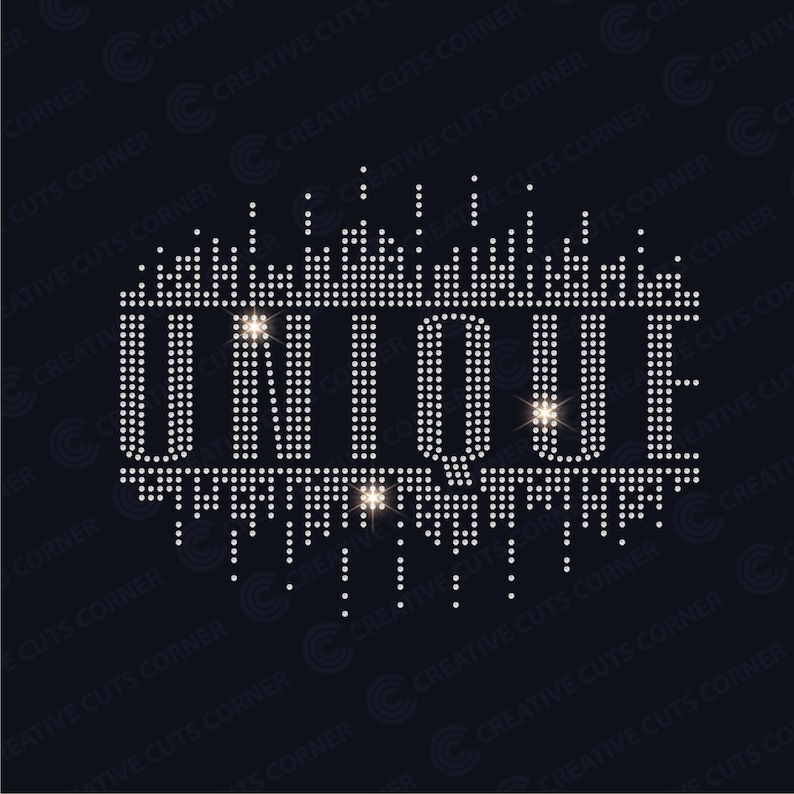 Unique Rhinestone Template for Cricut Instant Download Svg Rhinestone ...