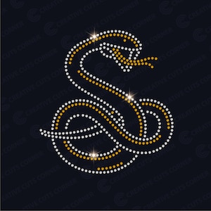 Arquivos Svg de modelo de strass para Cricut Hotfix Modelo de camisa de strass Svg Baixar Svg Arquivo de strass para Cricut Svg Arquivo de corte Snake Svg