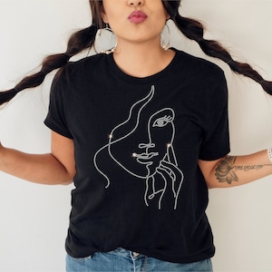 Strass Frau Vorlage svg Strass Shirt geschnitten Datei für Cricut Hotfix Strass Vorlage für Cricut Tshirt Strass ss10 svg Vorlage