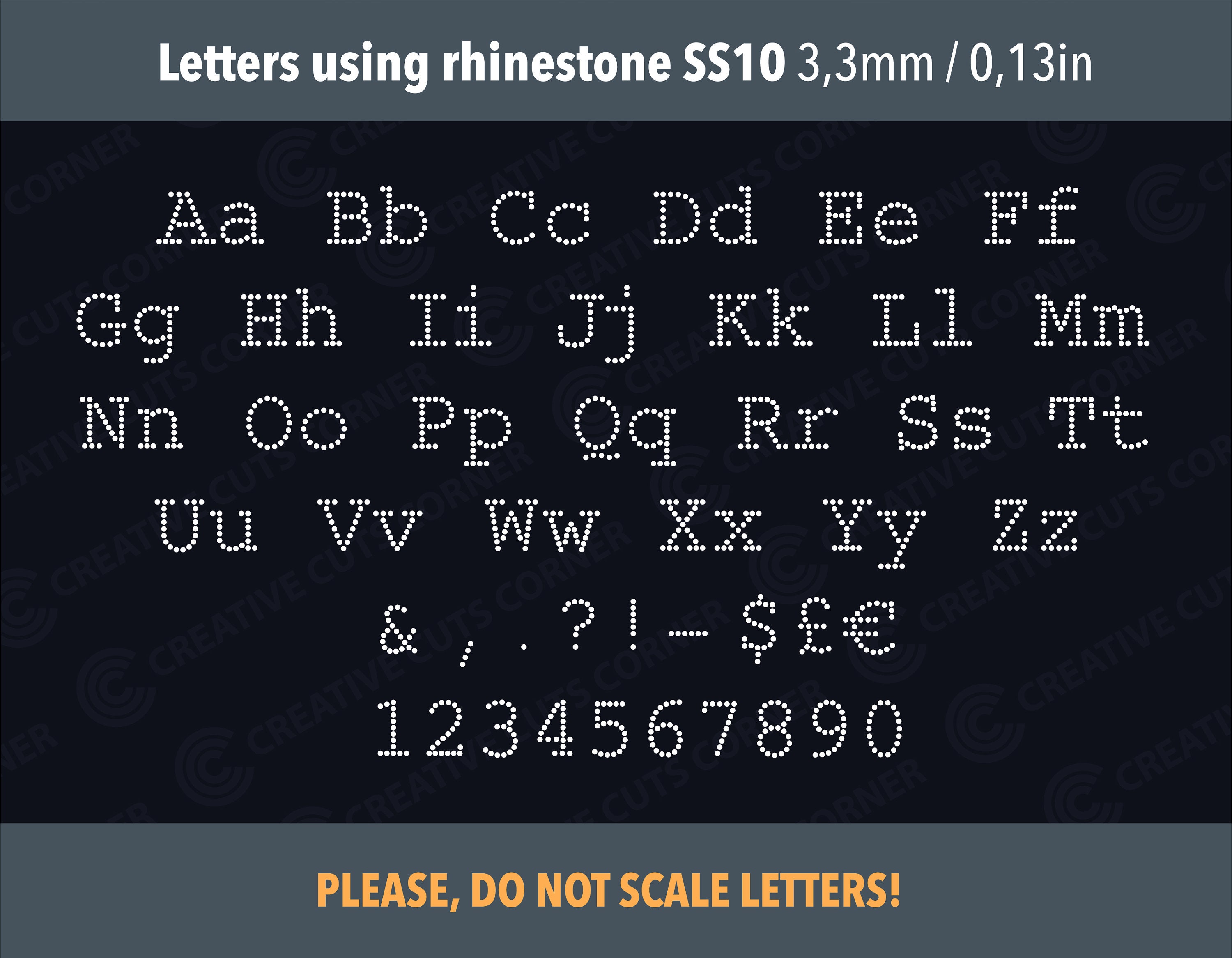 Rhinestone Font Svg Files for Cricut Hotfix Rhinestone Shirt Template ...