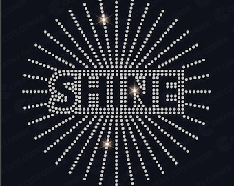 Strass opstrijkbare Svg-bestand voor Cricut Shine Hotfix strass sjabloon ss10 gesneden bestand strass ontwerp voor T-shirt Svg downloaden