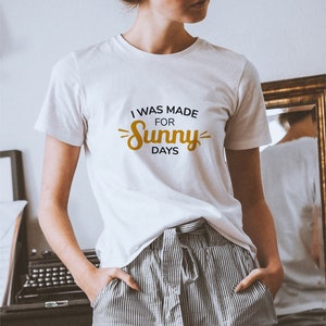 Made For Sunny Days Svg Summer Tshirt Summer Svg Beach Life Svg Vacation Beach Svg Vacation T Shirt Svg Beach Vacation Png Svg Design Cricut
