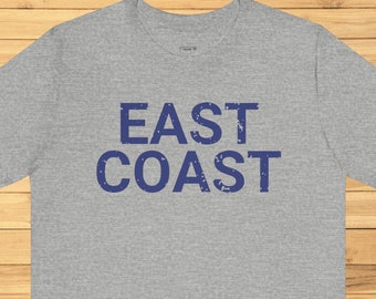 East Coast Unisex Jersey Short Sleeve Tee