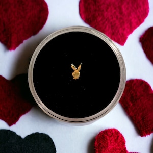 Gold Playboy Bunny Tooth Gem