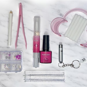 Luksusowy zestaw do samodzielnego wykonania ozdoby na zęby w domu