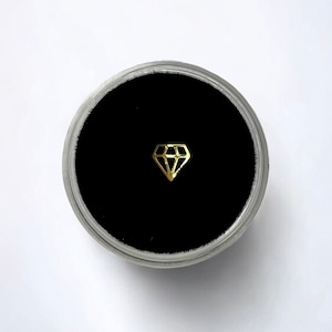 Gold Diamond Tooth Gem