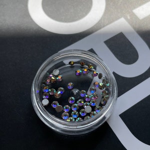 Iridescent Swarovski Tooth Gems